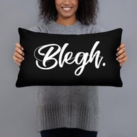 Image 4 of BLEGH THROW PILLOW