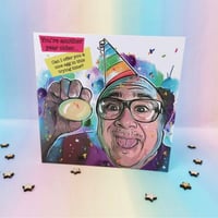 Image 1 of Frank Reynolds egg birthday card