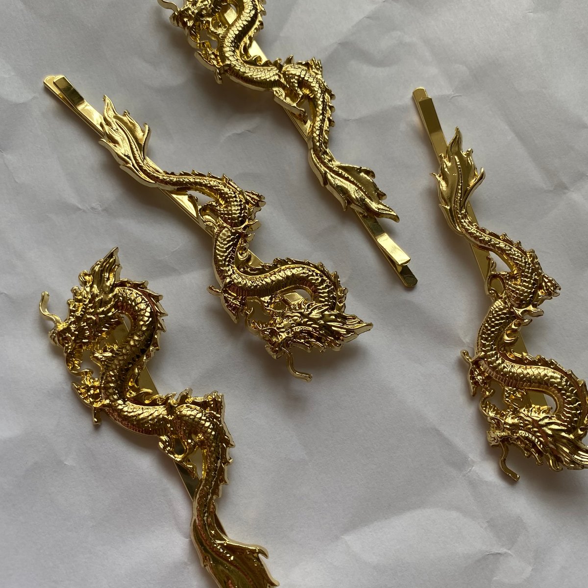 Image of ORELIA Dragon Hair Slides