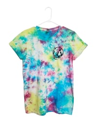 Image 1 of Multicolour Tie-Dye Devil T-shirt 