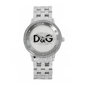 Image of Dolce & Gabbana Silver-Tone Dial & Stainless Steel Bracelet Watch