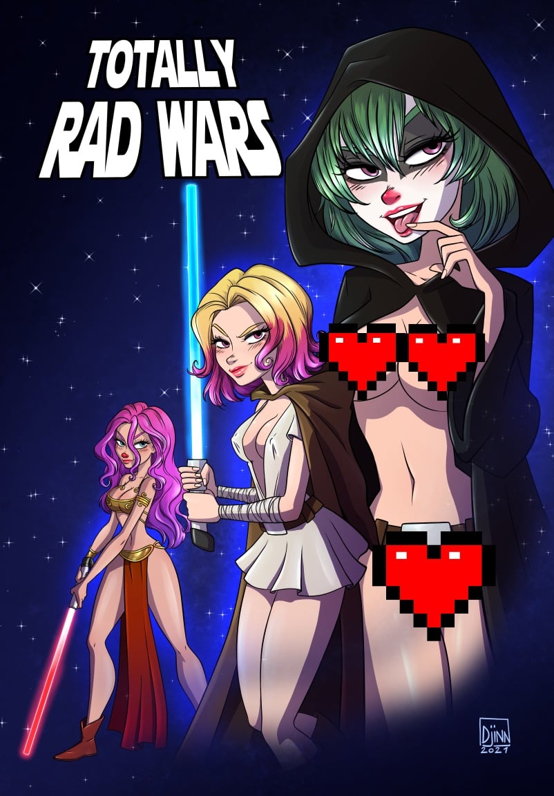 Totally Rad Wars 2 Main Cover B Totally Rad Comics