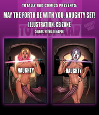 Totally Rad Wars #1 & #2 CB Zane Naughty Set 