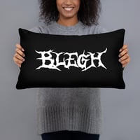 Image 4 of DEATHCORE BLEGH THROW PILLOW