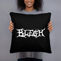 Image 5 of DEATHCORE BLEGH THROW PILLOW