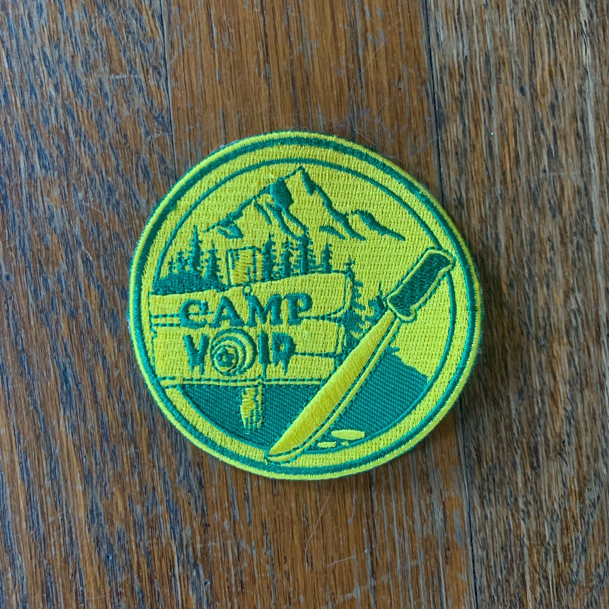 Camp Void Embroidered Patch | Cinematic Void