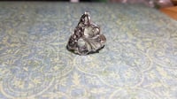 Image 3 of Large Viking Rose Ring