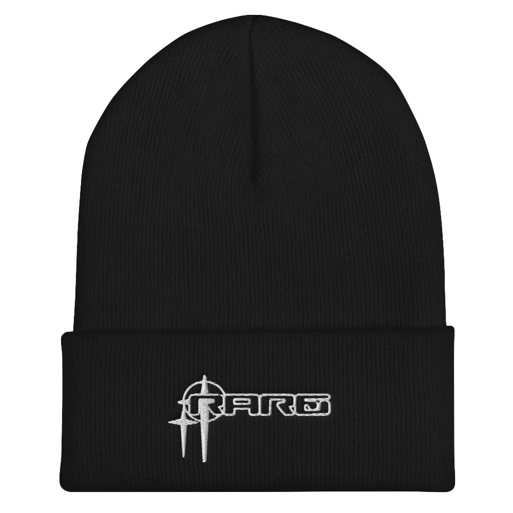 Image of RARE BLACK BEANIE