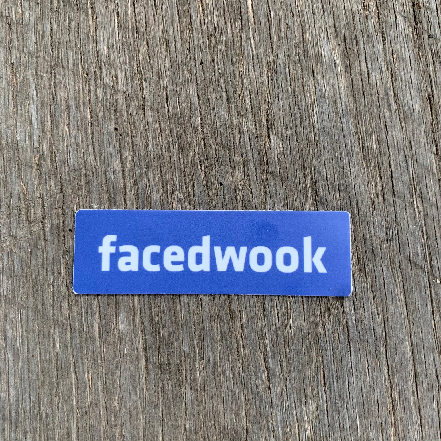 Image of FACEDWOOK - 3” Decal
