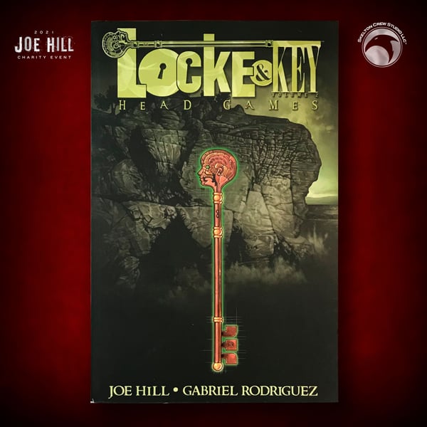 Image of JOE HILL 2021 CHARITY EVENT 4: SIGNED Locke & Key, Vol. 2: Head Games TPB FIRST PRINTING