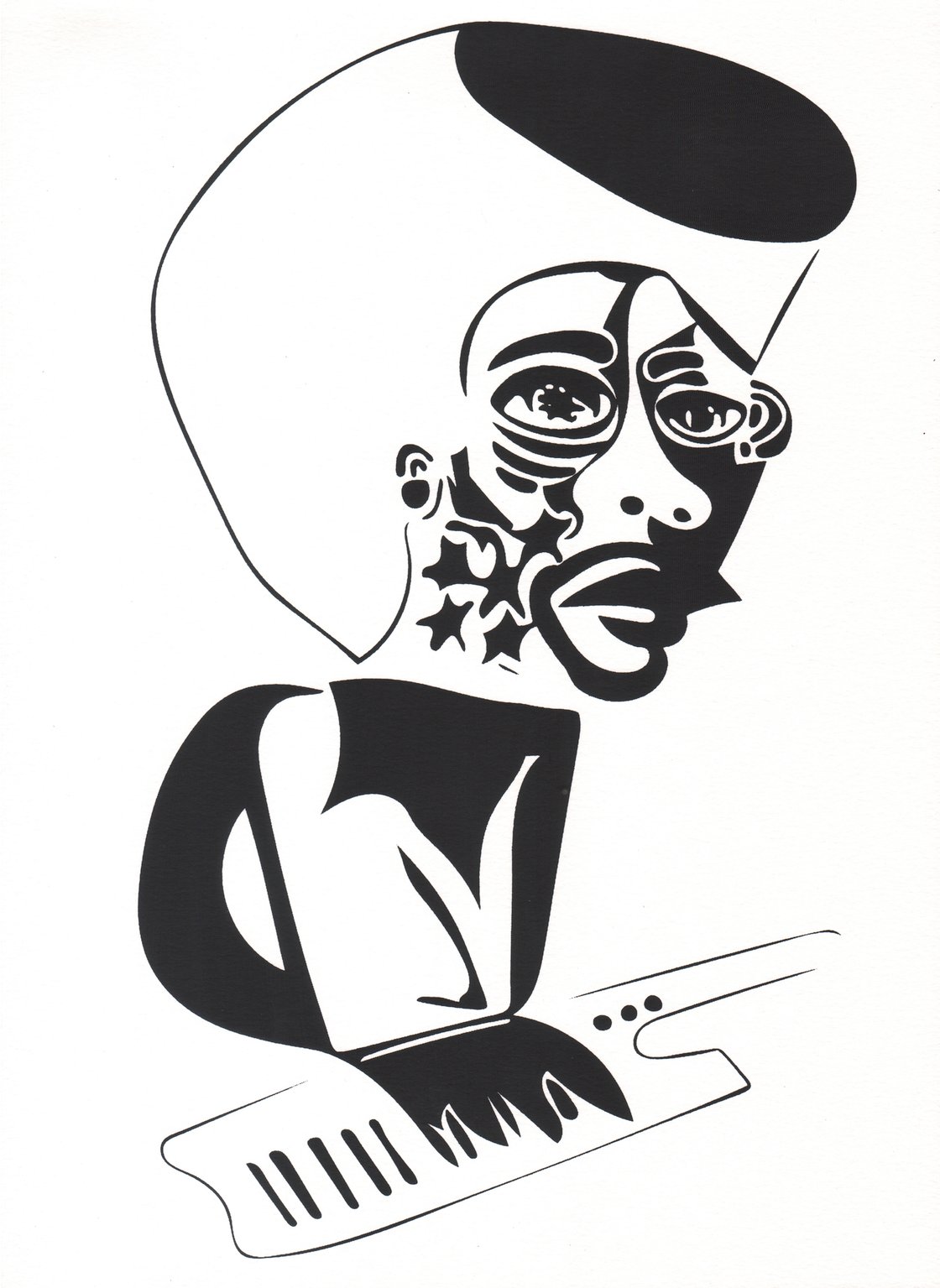 Image of Herbie Hancock Screenprint