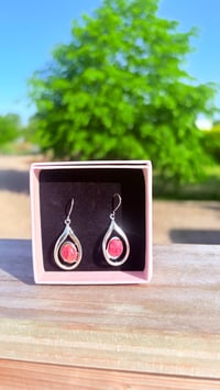 Image 2 of Peony Petal Earrings