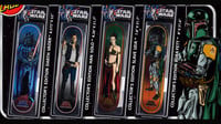Image 2 of Star Wars x Santa Cruz Skateboards Collection Darth Vader Princess Leia Han Solo Boba Fett 