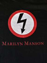 Image 2 of Marilyn Manson Lightning Bolt Logo T-Shirt