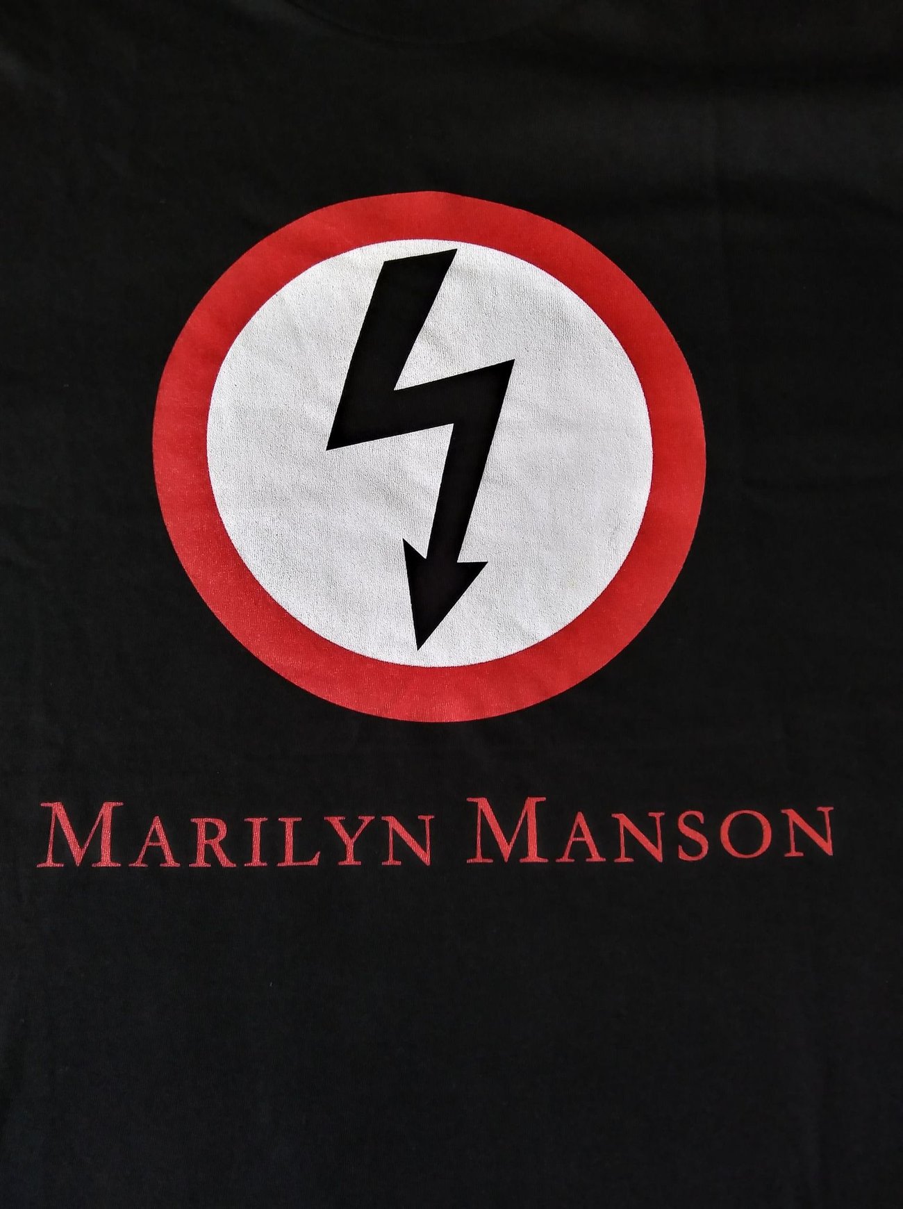 Marilyn Manson Lightning Bolt Logo T-Shirt | Wickedness