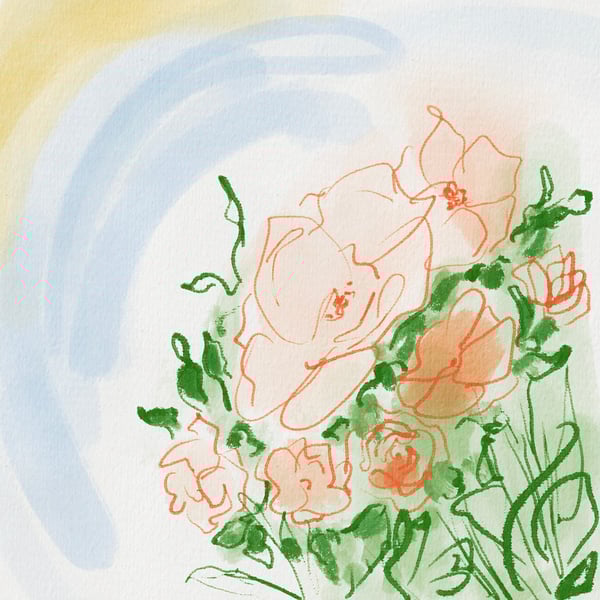 Image of California Poppy Love