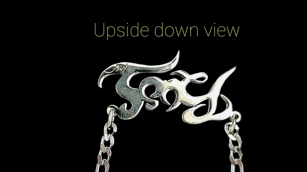Image of BOLD Necklace (Figaro Chain) Tony B.O.S.S., Inc.