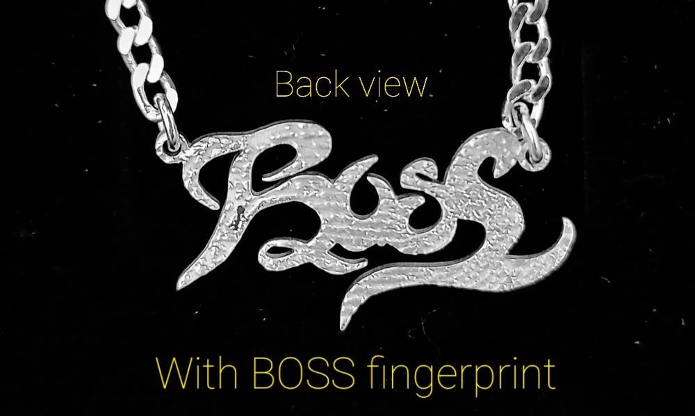 Image of BOLD Necklace (Figaro Chain) Tony B.O.S.S., Inc.