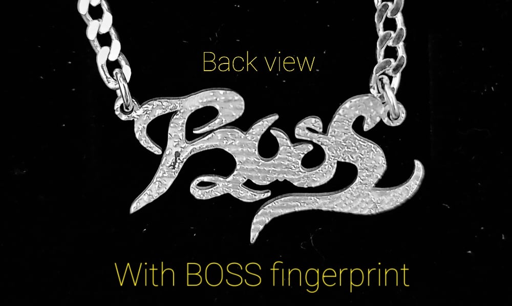 Image of BOLD Necklace  (Figaro Chain) Tony B.O.S.S., Inc.