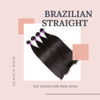 100% Virgin Brazilian Silky Straight