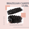 100% VIRGIN BRAZILIAN CANDY CURL
