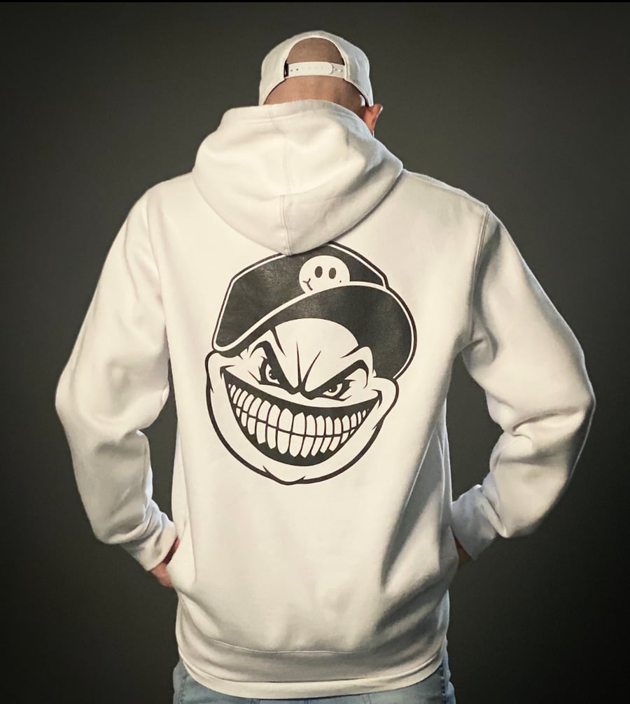 Image of  !!Limited Edition!! White Smiley Hoodie