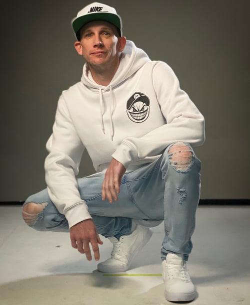 Image of  !!Limited Edition!! White Smiley Hoodie