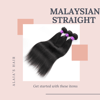 100% Virgin Malaysian Silky Straight