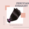 100% Virgin Peruvian Straight Hair