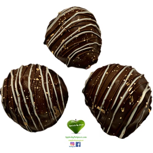 Image of Rose Gold Chocolate Cheesecake Truffles