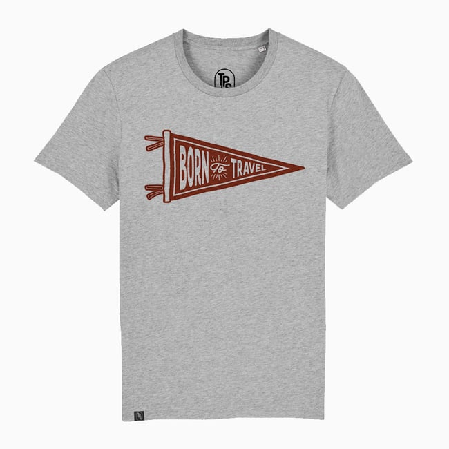 Born To Travel T-Shirt Organic Cotton