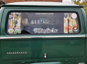 Image of WBC Black With White Outline Die-Cut Sticker