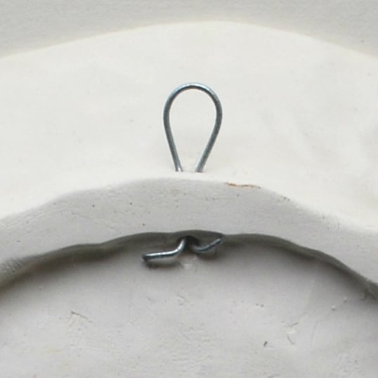 Image of Orange seed head Plate