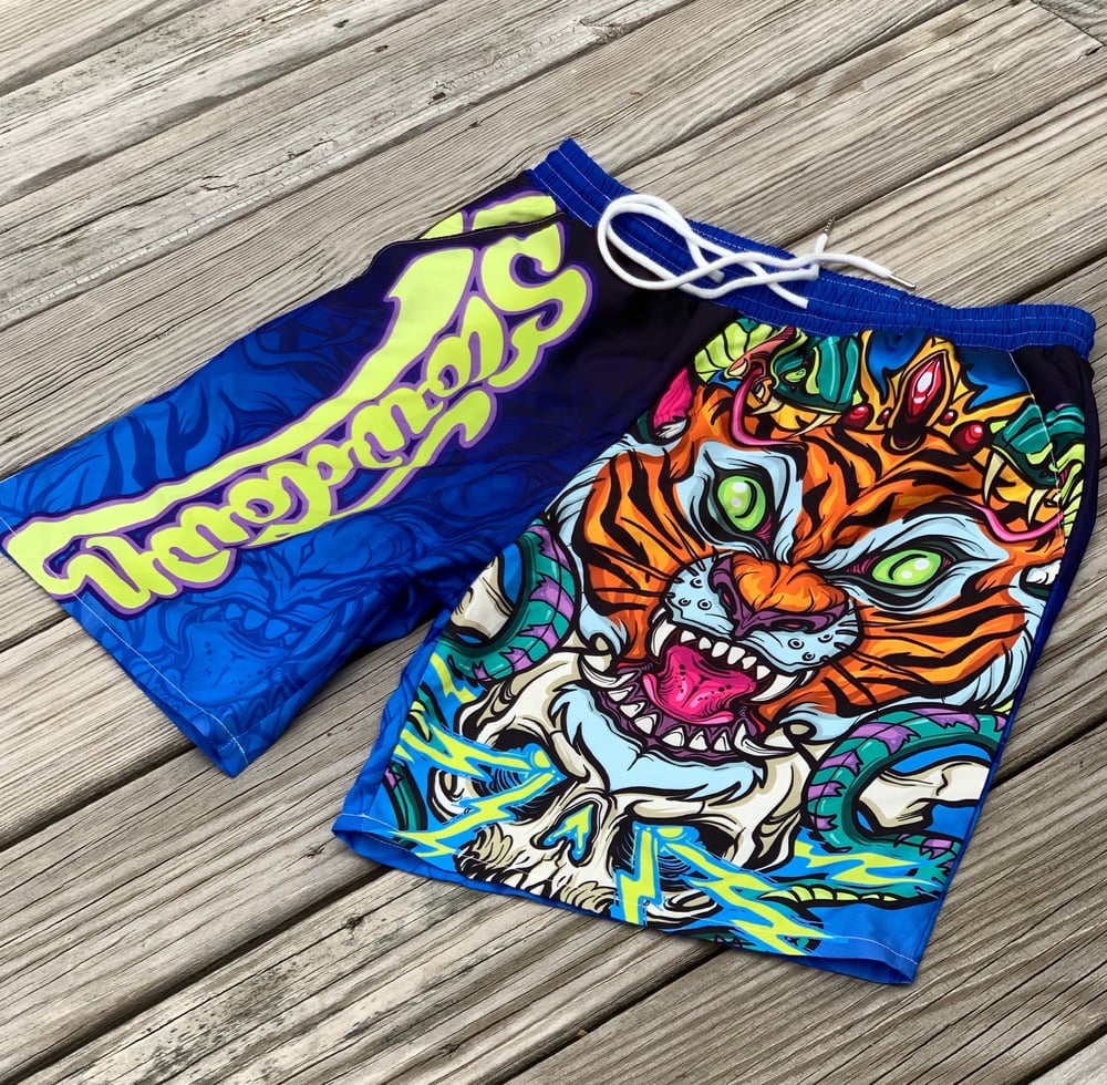 Mens Tiger Swim shorts
