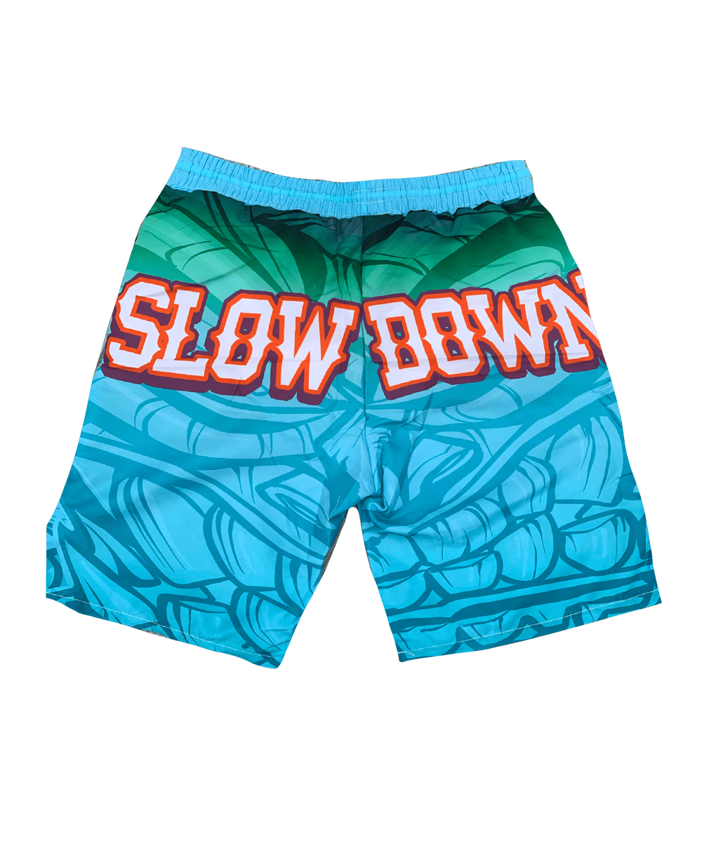 Mens Tiki Swim Shorts