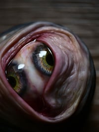 Image 11 of Custom Swappable Phone Grip for smartphones, glow in the dark double iris, reflective pupil