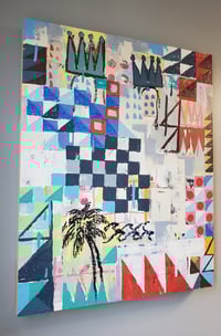 Image 3 of Cali Vibe Abstract Painting 