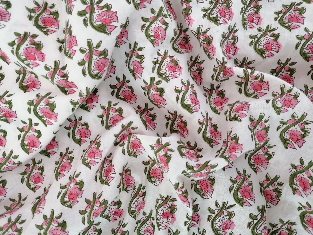 Image of Namasté fabric aubépine 