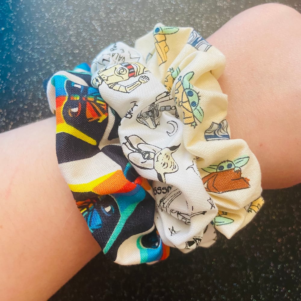 Image of A Galaxy Far Far Away Scrunchie Pack