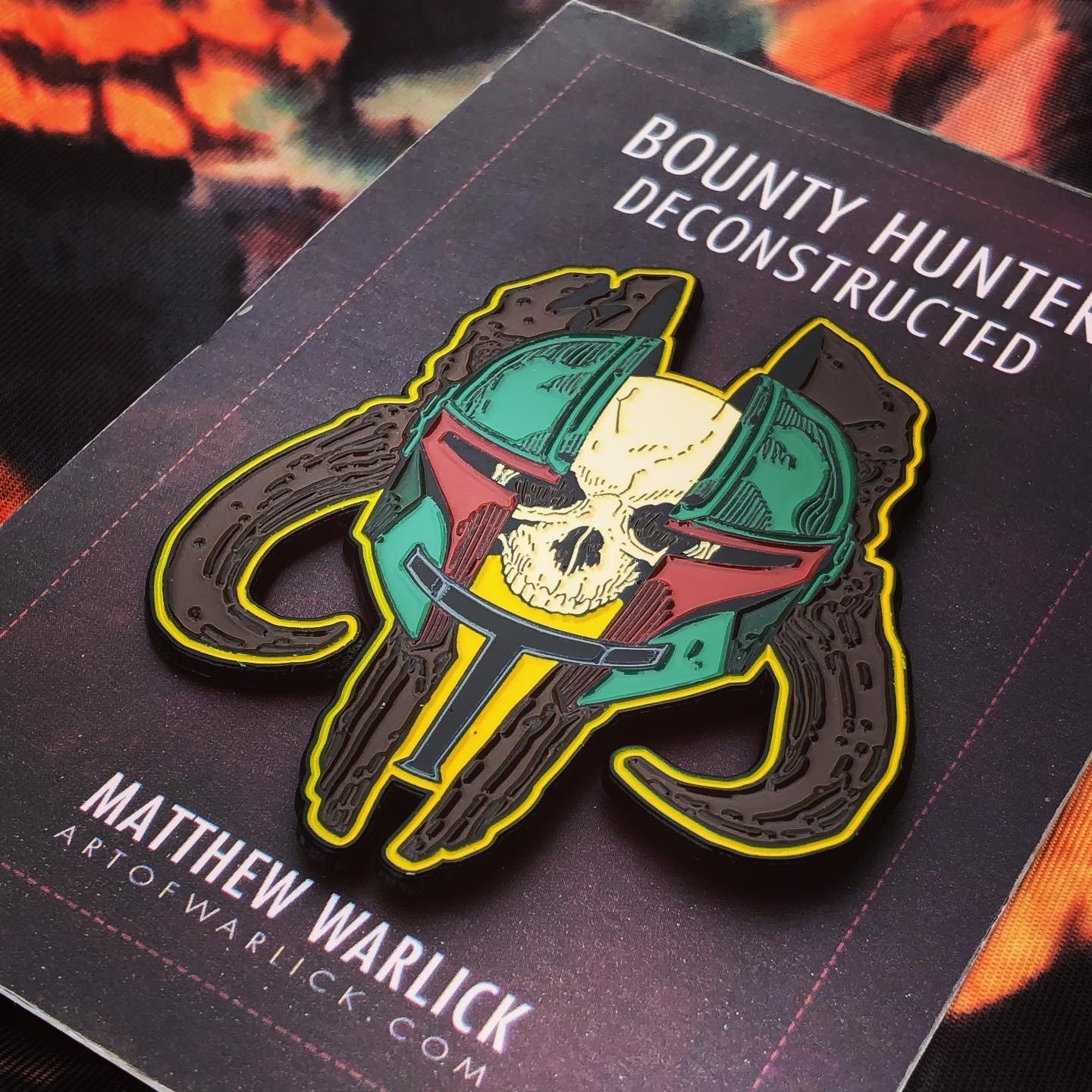 Image of Bounty Hunter Deconstructed | Enamel Pin (May the 4th Release)