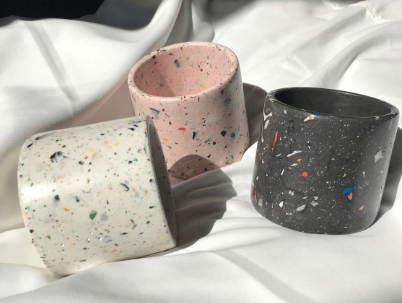 Image of Terrazzo Zero Waste Round Pot