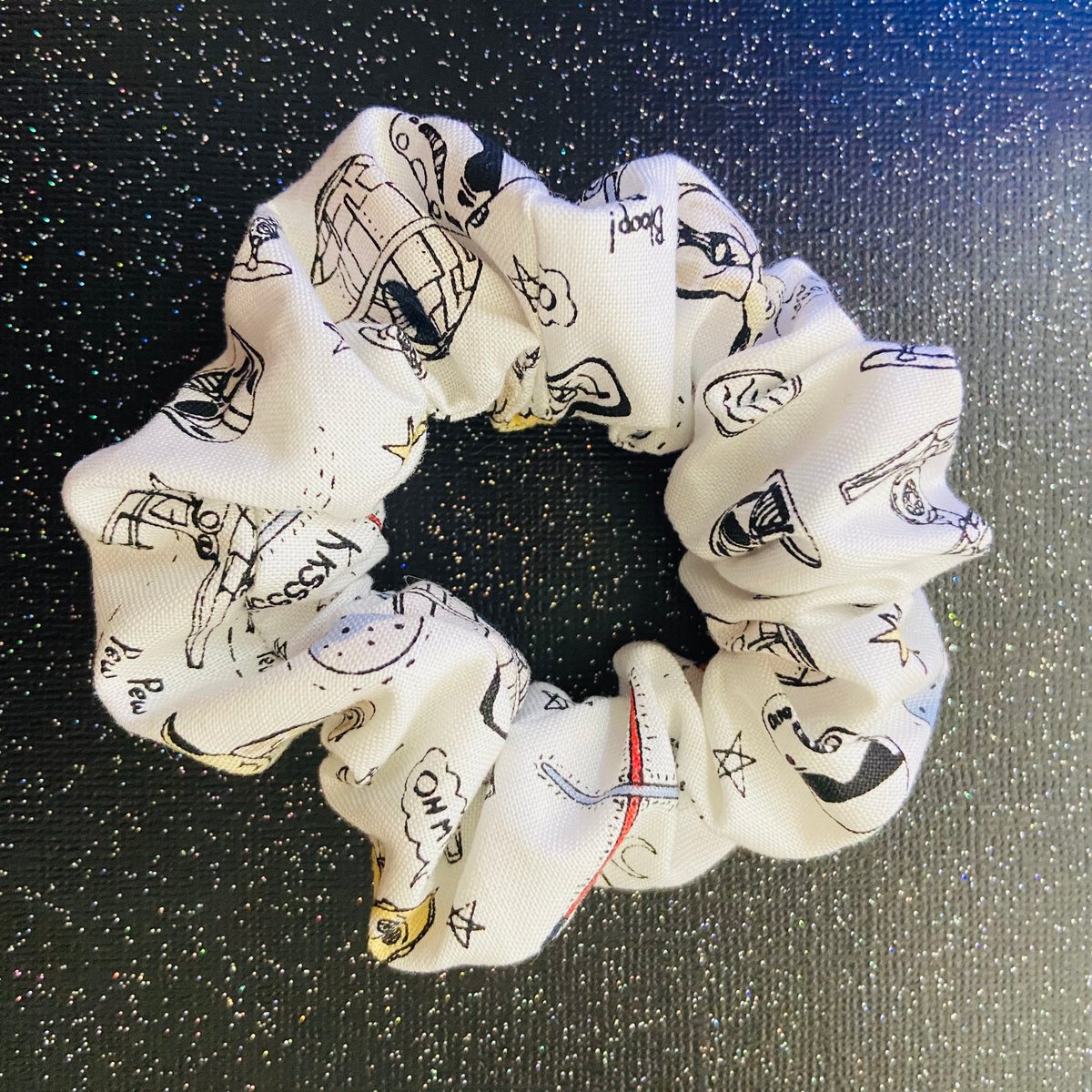 Image of Space Doodle Scrunchie