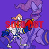 4x4"/8x8" Earthworm Jim Art Print (Canvas Available)