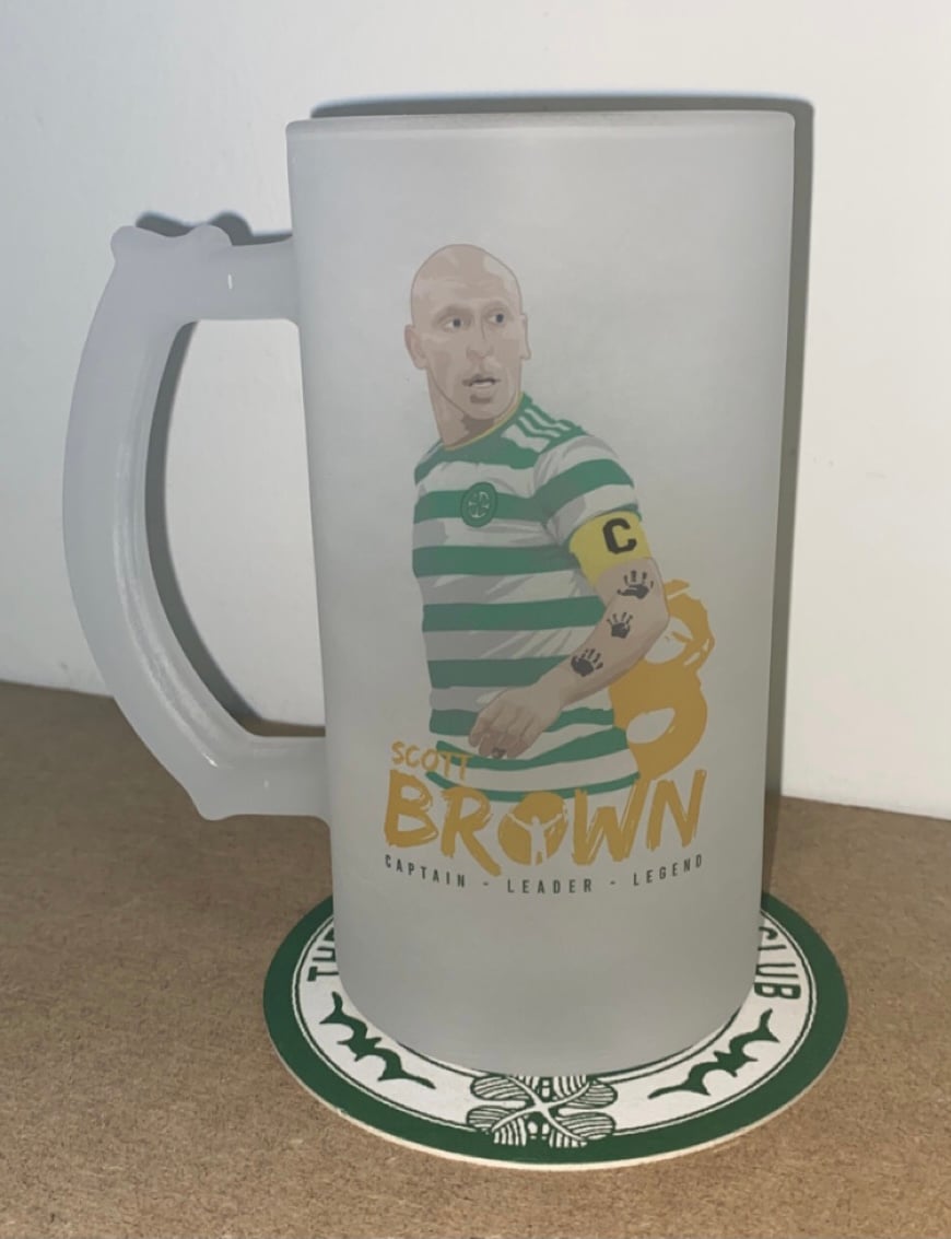 The Broony Frosted Glass Stein 
