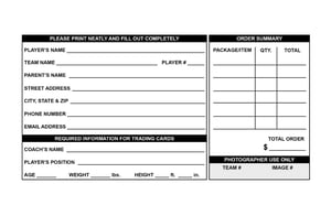 Image of LAX Order Form
