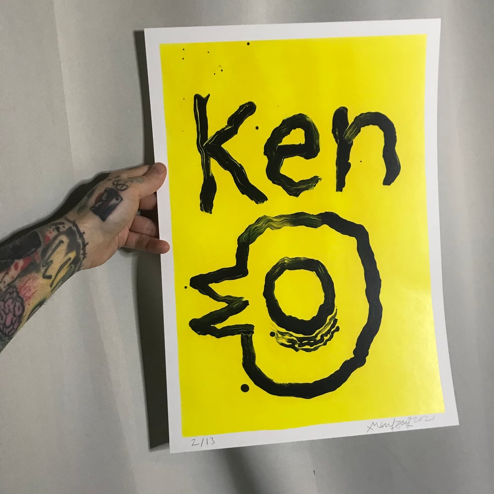 Image of Ken Logo Print (Clean) 