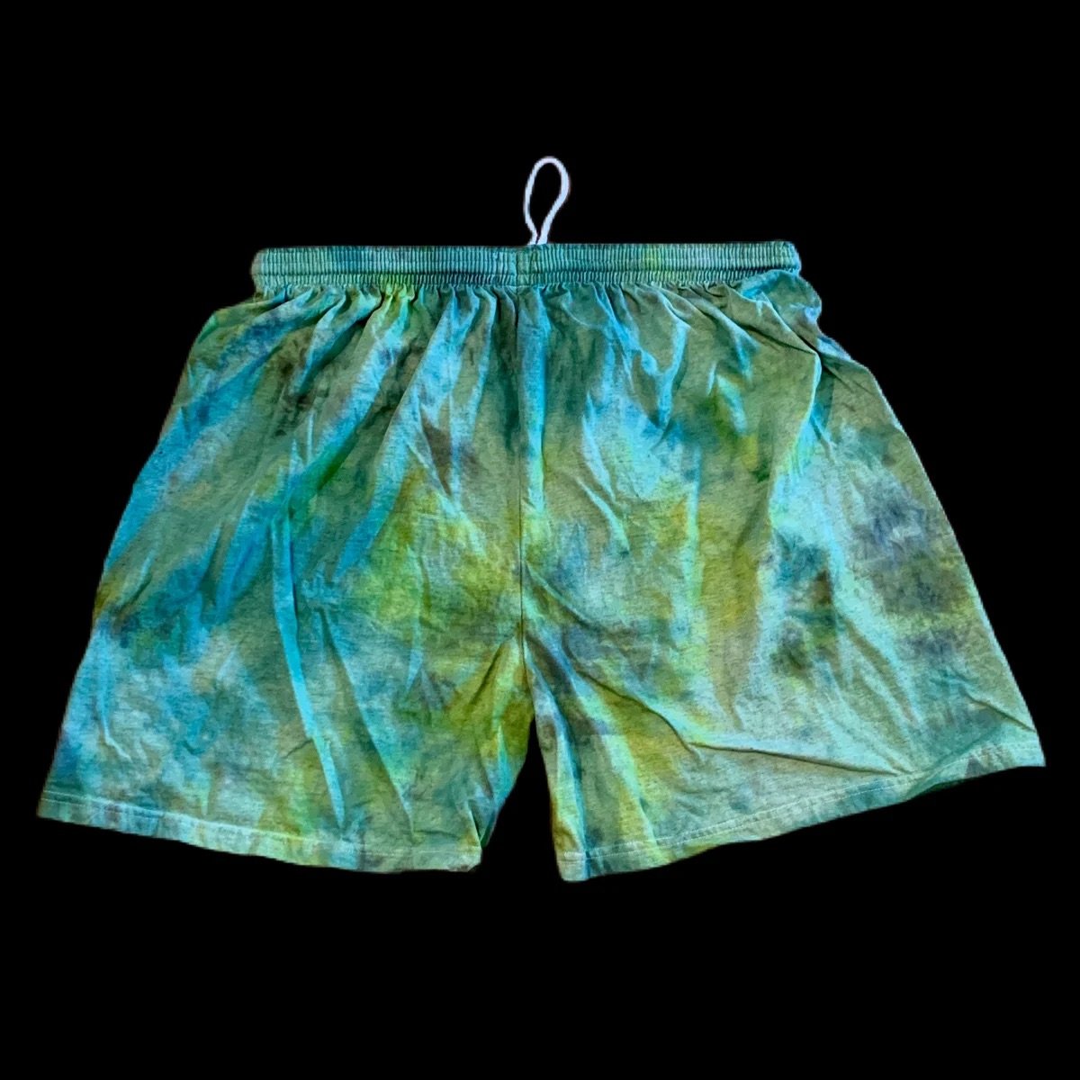 Custom Hand Dyed Champion Shorts! Restful Lazy Lime!