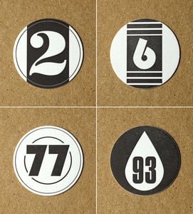 Image of Race Coasters, Individual