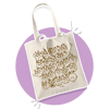 Bolsa de tela - Hoothoots [BLANCA]