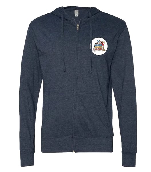 Image of (Zh) Frank Family Vlogs Zip-Up Hoodie